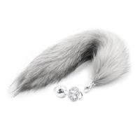 Plug Anal Accesorios de tapón Anal de Metal Bdsm, cola con gancho, productos sexuales para adultos, juegos eróticos de Cosplay Para, juguetes sexuales para parejas