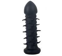 Plug Anal Butt Plug Silicona Líquida Consolador Anal Dilatador de Ano Expansor Masajeador de Próstata Suave Estimulador del Punto G Masturbación Juguete Sexual para Hombres Mujeres(Ø6 9cm)