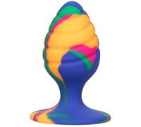CalExotics Cheeky Medium Swirl Anal Plug 1ud
