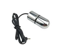 Plug Anal Choque eléctrico Metal Mini Jump Egg Bullet Body Massager Electro Anal Sex Toys Erótico Para Mujeres