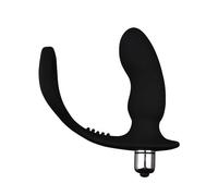 Plug anal con anillo para el pene y vibración