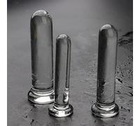 Plug Anal Consolador de vidrio de diámetro 2/2, 5/3cm, tapón Anal de vidrio, Juguetes sexuales de vidrio largo, consoladores anales suaves, tapón Anal, juguetes íntimos para mujeres