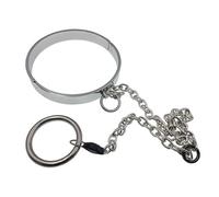 Plug Anal Cuello masculino a pene chian ghoker metal cuello anillo bdsm juguetes sexuales Para Hombres de ejercicio Cortadora de camilla Ajuste de esclavitud ajustable