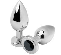 Plug anal de acero con diamante | noestabu.com