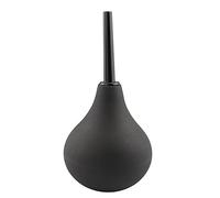 Plug Anal Ducha de gran capacidad Bombilla Anus Anal Plug Cleaner Head Boquilla Punta Plug Sex Toy Gay (89ml negro)