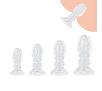 Plug anal extra grande XXL plug anal gigante dilatador de ano consolador anal bolas anales masajeador de próstata masturbación punto G butt plug juguetes anales juguetes sexuales para parejas sexo(Tra