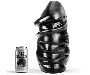 Plug anal gigante All Black de color negro 33cm, Ancho 12 mm, Longitud 35 mm, Profundidad 15 mm, Poids 4.444 Kg, Colores Negro