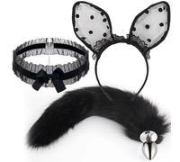 Plug Anal Gorros de flores, Juguetes sexuales anales, tapón de amor, cola de zorro bonita, tapón Anal, masturbación, parejas, Juguetes sexuales para adultos
