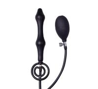 Plug Anal Inflable con Doble Bomba