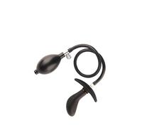 Plug anal inflable e impermeable para hombres y mujeres, plug anal de silicona extraíble con bola de acero incorporada, placer en pareja, masturbación, juguete sexual