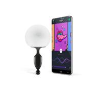 Plug Anal Magic Motion Blanco Negro