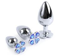 Plug Anal Massor de próstata Anal Massorador de metal de acero inoxidable Masturbación de acero inoxidable Masturbación Adultos Juguetes sexuales Para Hombres mujeres