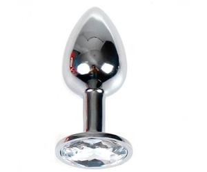 Plug Anal Metal Mediano con Bolsa