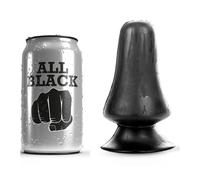 Plug anal negro 12 centímetros experto, Longitud 125 mm, Ancho 73 mm, Profundidad 73 mm, Departamento Couple, Colores Negro