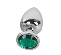 Plug Anal Pequeño tapón anal de metal Consolador Butt Plug Acero inoxidable Gay Anal Beads Bdsm Juguetes sexuales para adultos Para Hombres Mujer Sex Shop