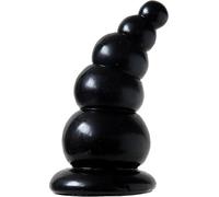 Plug Anal progresiva Nanma en Noir 12,7 cm