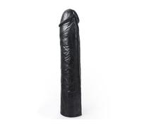 Plug anal realistic dong negro 25.5cm, Ancho 10 mm, Longitud 28 mm, Profundidad 10 mm, Departamento Couple, Colores Negro