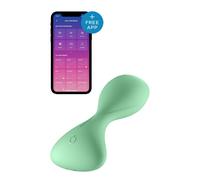 Satisfyer Plug vibrador Trendsetter - Vibrador de próstata, App Bluetooth, IPX7, silicona - Verde
