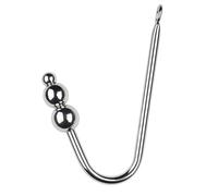Plug Anal Sex Anal Hook Hancuffs and Collar Sex Toys Para Hombre Mujer Metal Butt Hook Dispositivo de Castidad Juguetes sexuales anales Gay y pareja