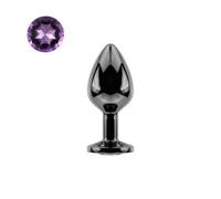 Plug Anal Tapón Anal de acero inoxidable liso de Color metálico, cristal Multicolor, 3 tamaños, juguetes anales, tapón Anal, masaje, Juguetes sexuales anales para adultos