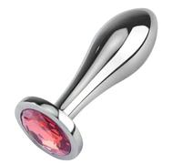 Plug Anal Tapón Anal de acero liso de 3 tamaños Para mujer hombre punto G tapón Anal juguetes sexuales anales Kit productos para adultos