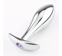 Plug Anal Tapón Anal de acero liso de 3 tamaños Para mujer hombre punto G tapón Anal juguetes sexuales anales Kit productos para adultos