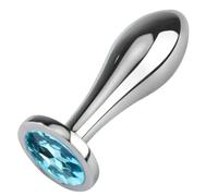 Plug Anal Tapón Anal de acero liso de 3 tamaños Para mujer hombre punto G tapón Anal juguetes sexuales anales Kit productos para adultos