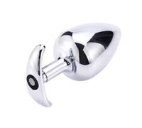 Plug Anal Tapón Anal de Metal de acero inoxidable, tapón Anal, Juguetes sexuales Para mujeres, hombres, parejas, adultos, masturbador, tienda de sexo Anal S/M/L