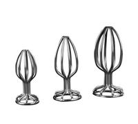 Plug Anal Tapón anal hueco Tapón anal de metal Para Juguete fetiche de vagina para mujer Tapón anal BDSM Juguetes sexuales gay Para Estimulador para hombre Juguetes para adultos