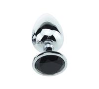 Plug Anal Tapón Anal para adultos de 3 tamaños con tapón Anal erótico colorido de acero inoxidable, cuentas anales, estimulador de cristal, consolador, Juguetes sexuales