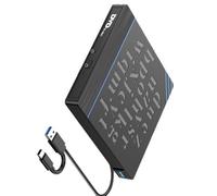 Plug And Play - Unidad de disco externa USB tipo C para grabación de discos VCD y transferencia de archivos con lector de tarjetas