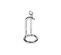 Plug castidad pene acero inoxidable