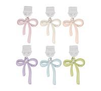 Plug Cover Bow Charging Port Protector, Zinc Alloy Protective Cellphone Charm, Tiny Phone Decor for Women and Men, 1,5 x 0,79 pulgadas