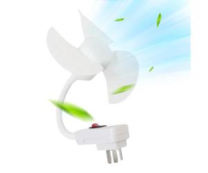 Plug Fan - Kit Outlet Adapter Electric Cooling Gadget Plug Fans | Flexible Neck Plugs Fan | Outlet Adapter Electric Cooling Gadget For Apartment Home Living Room Kitchen Bathroom Office Dormitory