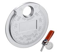 Plug Gapping Tool | Portable Convenience Measuring Wire Plug Gap Gauge Tool, Easy To Use Accurate Tester For Automotive Motorbike Vehículos Driver Lawn Mower Mechanics Farm Equipment Road