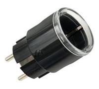 Shelly Plug S MTR Gen3- Negro, Enchufe Inteligente Wi-Fi, Matter, Con Medidor de Consumo y Indicador LED, Control Remoto por App y por Voz, Programable con Temporizador, Alexa, Google Home,SmartThings