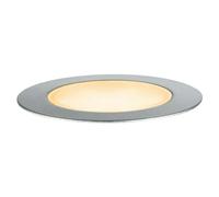 Plug & Shine Foco para empotrar en suelo (4,5 cm, Ámbar, IP67, Gris)