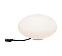 Paulmann 941.75 Objeto luminoso exterior Plug & Shine Stone IP67 3000 K 235 lm 24 V, luminaria esférica, luminaria exterior, iluminación para el jardín, iluminación para la terraza 94175