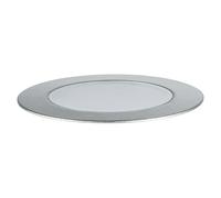 Plug & Shine Set básico de focos para empotrar en suelo Floor (7 x 3 cm, Blanco cálido, Plata)