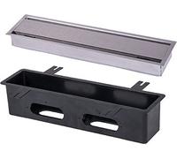 Pluggit Rejilla de extracción con ranura de acero inoxidable - EVBP10S