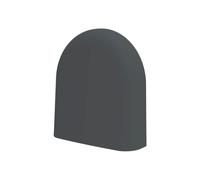 Pluggit Rejilla exterior antracita de plástico, iconVent 160 - ICV160-EABA