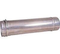 Pluggit Tubo de acero inoxidable DN150, 460 mm, acabado brillante - LTR150-460EG