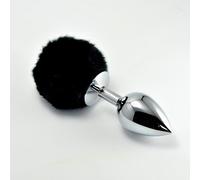 Plugs Anales de Metal con Pompón