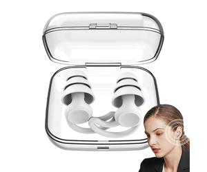 PLUGS DE CANCIÓN DE RÍO, REDUCCIÓN DE LA REDUCCIÓN DE LA REDUCCIÓN DE RUIDO | Ronquidos tapones para el oído de sueño silencioso,Enchufes de oído de 25-28dB para concierto, reducción de