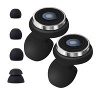 Plugs de oído cómodos, auriculares silenciosos, tapones de sonido para viajes, tapones para viajes, tapones de silicona, tapones de ruido y orejas, tapones para orejas de estudio, tapones de oídos