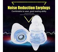 PLUGS EAR 27dB Sin Reducción para Concierto Mer DJ Party Hea Ion (BLUE)