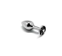 Plugs marca ALIVE Mini Metal Butt Plug Anal Pleasure Black S