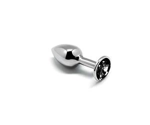 Plugs marca ALIVE Mini Metal Butt Plug Anal Pleasure Black S