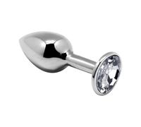 Plugs marca ALIVE Mini Metal Butt Plug Anal Pleasure White L