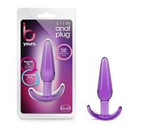 Plugs marca blush novelitis KOREK ANALNY B YOURS SLIM ANAL PLUG PURPLE